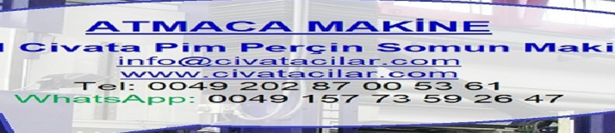 ATMACA MAKINE - YENİ VE İKİNCİ EL SANAYİ MAKİNALARI