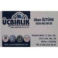 ÜÇBİRLİK MOTORLU ARAÇLAR YEDEK PARÇA VE SER. HİZ. TİC. LTD .ŞTİ.