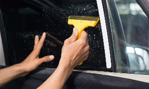 How To Take Auto Window Film?