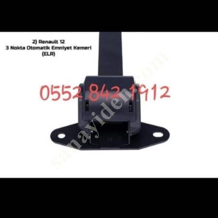 RENAULT 9 , RENAULT 12 AND RENAULT 19 FRONT AND REAR SEAT BELT,
