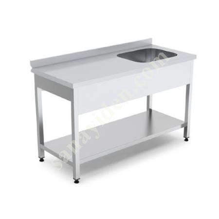 KITCHEN DEVICES MANUFACTURING WITH SINK BENCH WITH BASE SHELF, Industrial Kitchen