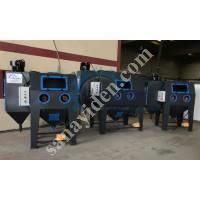 MANUAL SANDBLASTING MACHINE - CABINET TYPE SANDBLASTING MACHINE, Cabin Type Sandblasting