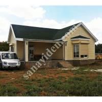 SINGLE STOREY STEEL VILLA HOUSING, Building Construction