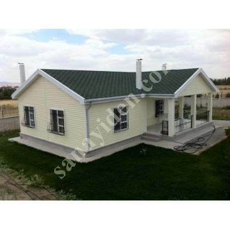 SINGLE STOREY STEEL VILLA HOUSING, Building Construction