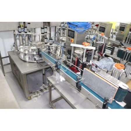 FULL AUTOMATIC CYLINDER WET WIPES FILLING MACHINE, Filling - Unloading Machines
