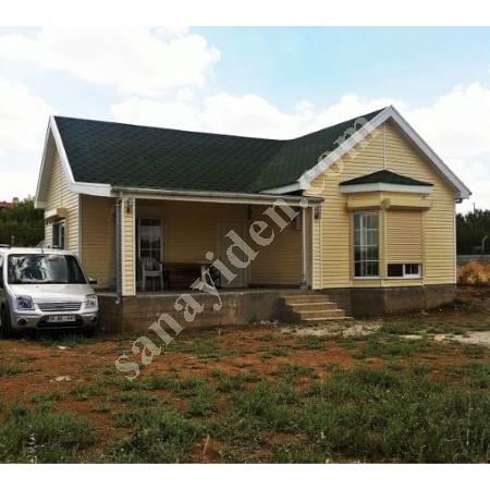 SINGLE STOREY STEEL VILLA HOUSING, Building Construction