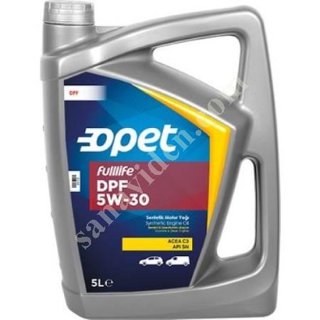 OPET 5W30, DFN PETROLEUM MINERAL OILS, Oil-Antifreeze And Other Care Products