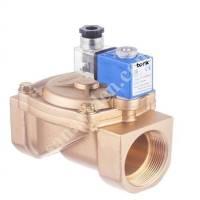 BUHAR SOLENOİD VALFİ (GENİŞ ORİFİSLİ) (ÇAP:1 1/2''-BAR:0.5-, Vanalar / Valfler