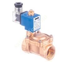 BUHAR SOLENOİD VALFİ(GENİŞ ORİFİSLİ) (ÇAP:3/8''-BAR:0.35-3), Vanalar / Valfler