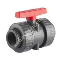 THREADED CONNECTION PVC BODY BALL VALVE (DIA:2', Valves