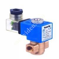 YAKIT SOLENOİD VALFİ (DİREKT ÇEKMELİ) (ÇAP:1/4''-BAR:0-, Vanalar / Valfler