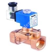 YAKIT SOLENOİD VALFİ PİLOT KUMANDALI (ÇAP:1 1/4''-BAR:0.5-1, Vanalar / Valfler