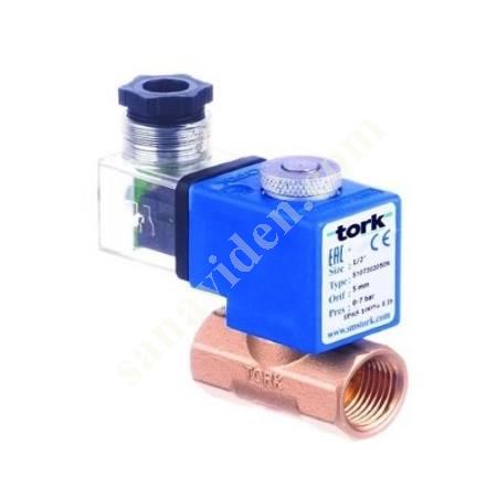 BUHAR SOLENOİD VALF EKONOMİK SERİ (ÇAP:1/2''-BAR:0-5), Vanalar / Valfler