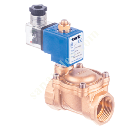 BUHAR SOLENOİD VALFİ(GENİŞ ORİFİSLİ) (ÇAP:1 1/4''-BAR:0.5-3, Vanalar / Valfler