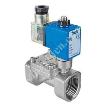 PASLANMAZ SOLENOİD VALF (ÇAP:2''-BAR:0.5-12), Vanalar / Valfler