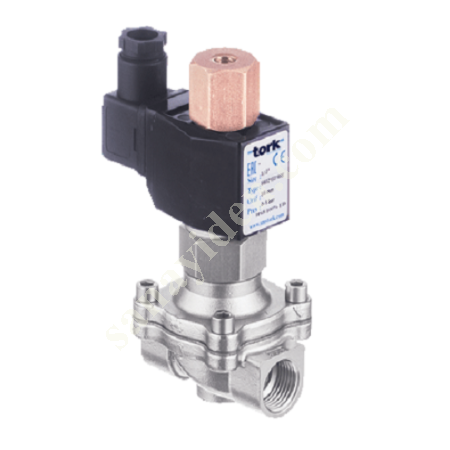 PASLANMAZ SOLENOİD VALF (ÇAP:1 1/2''-BAR:0-5AC-0-3DC), Vanalar / Valfler