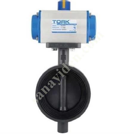 TORK PAV812.150 DA SERİSİ PVC KELEBEK VANA (ÇAP:DN150), Aktüatörlü Vanalar