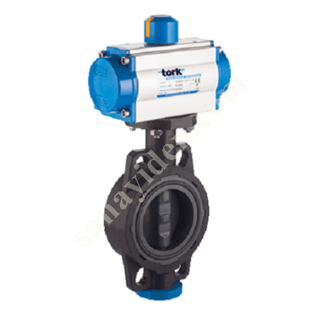 TORK PAV812.150 DA SERİSİ PVC KELEBEK VANA (ÇAP:DN150), Aktüatörlü Vanalar