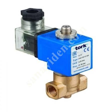 YAKIT SOLENOİD VALF,3/2 YOLLU NORMALDE KAPALI (ÇAP:1/4', Vanalar / Valfler