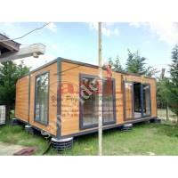 42 M² 2+1 EXTERIOR WOOD PATTERNED BETOPAN, BETOPAN HOUSING, Building Construction