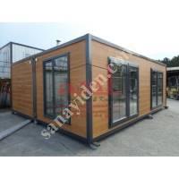 42 M² 2+1 EXTERIOR WOOD PATTERNED BETOPAN, BETOPAN HOUSING, Building Construction