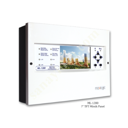 7” TFT MIMIC PANEL, Fire Alarm Panel