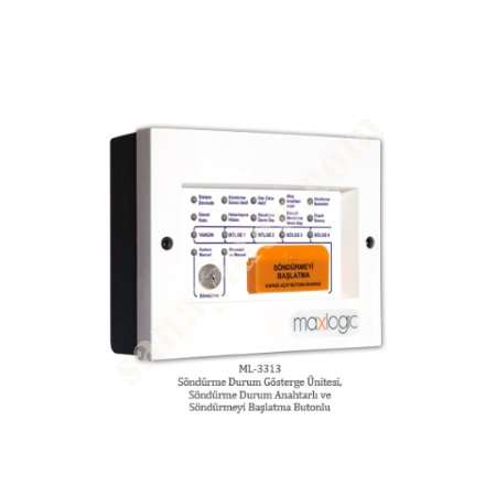 EXTINGUISHING STATUS INDICATOR UNITS, Fire Alarm Panel