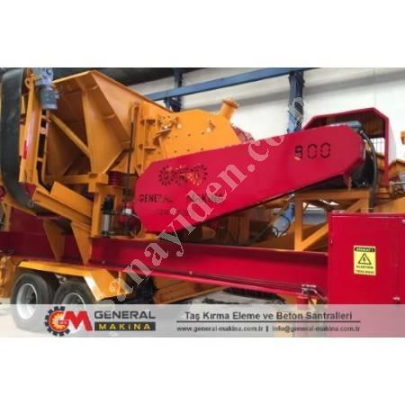 80-120 T/S MOBİL TAŞ KIRMA ELEME TESİSİ GNR-800/+90(543)3823535, Maden Makinaları