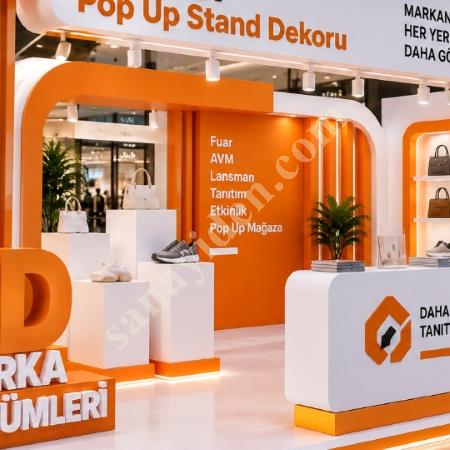STRAFOR POP UP ETKİNLİK STANDI DEKOR TASARIMI, Yapı İnşaat