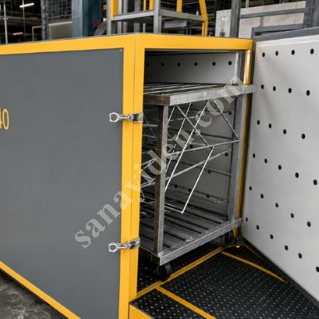 MT MAKİNA ATF-140 ASKI TEMİZLEME FIRINI – YÜKSEK HACİMLİ ÜRETİM HATLARI İÇİN, Geri Dönüşüm Makineleri