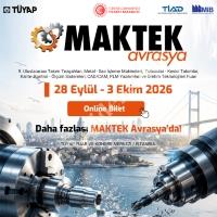 MAKTEK 28 EYLÜL - 3 EKİM 2026 TÜYAP KONGRE MERKEZİ, Fuar Hizmetleri - Online Sanal Fuar