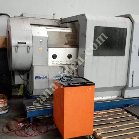 TÜRKİYE'DEN HEMEN TESLİMDİR  CNC BORU TORNASİ ÇAP 800 BOY 3000 FENER MİLİ 260 2006 MODEL, Makina