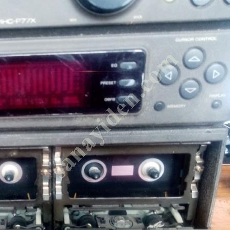 SONY MARKA TARİHİ ESER RADYO KASET ÇALAR AMERİKAN JAK VAR, Makina