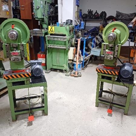 5 TON ARKADAN VOLANTLI EKSANTRİK PRES / İSTANBUL BAYRAMPAŞA, Eksantrik Pres