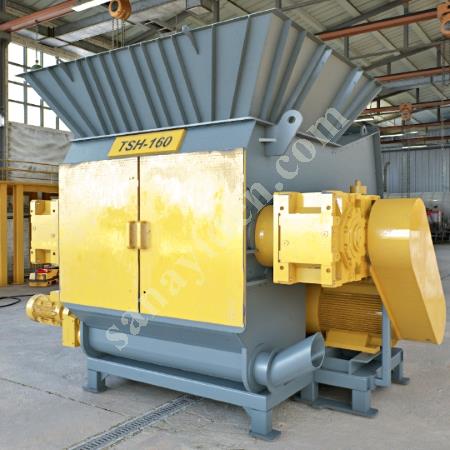 MT MAKİNA CROTAX-160 TEK ŞAFTLI MEGA PARÇALAYICI (1.6 METRE ROTOR), Geri Dönüşüm Makineleri