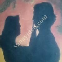 OİL PAİNTİNG FOR SALE, TİTLED "LOVE," ONE OF ELİF UĞUR'S LATEST PAİNTİNGS., Diğer