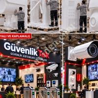 TÜYAP GÜVENLİK SİSTEMLERİ FUAR STANDI TASARIMI,