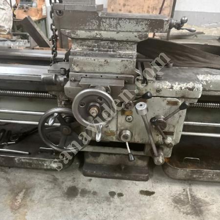 PROGRES MARKA 2.5 METRE 1000 ÇAP ÜNİVERSAL TORNA TEZGAHI, Metal