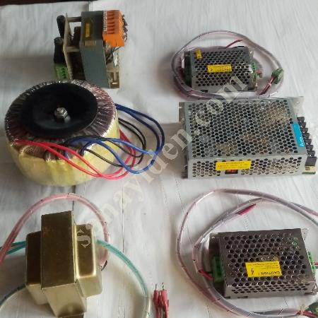 SATILIK ÇEŞİTLİ VOLTLARDA GÜÇ KAYNAKLARI TRAFOLAR, Elektrik & Enerji