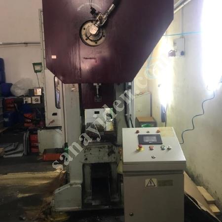 40 TON ŞAHİN MARKA LAMİNASYON PRESİ ÇALIŞIR DURUMDA TEK BİYELLİ PRES, Eksantrik Pres