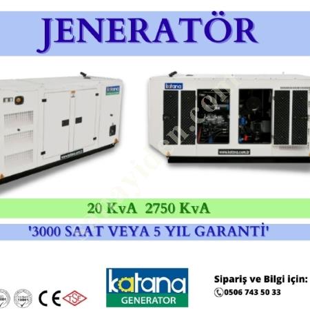 60 KVA DETROİT MOTOR DİZEL JENERATÖR, Jeneratörler