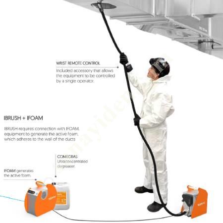 TEİNNOVA İBRUSH PORTABLE EXHAUST DUCT CLEANING MACHINE, Chimney-Fan-Ventilation Systems Filters