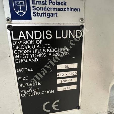 CNC LANDIS CRANKSHAFT GRINDING MACHINE – 360X1200, Machine