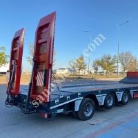 3 DİNGİLLİ LOWBED YARI RÖMORK, İş Makineleri