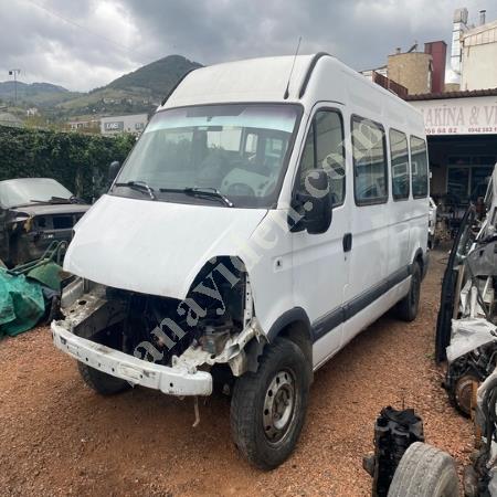 SAMSUN USTAŞ AUTOMOTIVE SCRAP CERTIFIED RENAULT MASTER, Damaged Vehicles