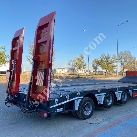 3 DİNGİLLİ LOWBED YARI RÖMORK, İş Makineleri