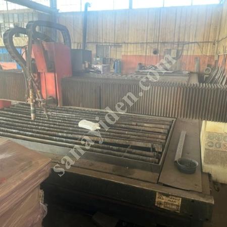 BAYKAL MARKA 3X14 METRE 260 AMPER CNC PLAZMA TEZGAHI 2014, Makina