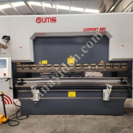 UMS MARKA 3X220 TON CNC HİDROLİK ABKANT PRES, Metal