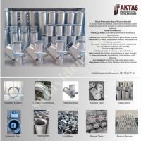 AKIŞ BORUSU, MANDALLI KELEPÇE VE FİLTRASYON BORU EKİPMANLARI, Toz Toplama - Emme Makineleri