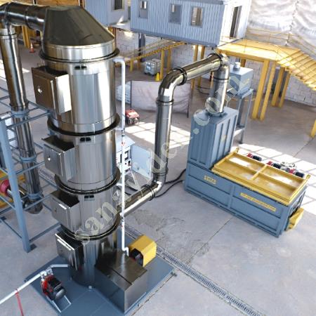 MT MAKİNA YF-100T ENDÜSTRİYEL TIBBİ ATIK YAKMA FIRINI – YÜKSEK VERİMLİ ATIK İMHA SİSTEMİ, Geri Dönüşüm Makineleri